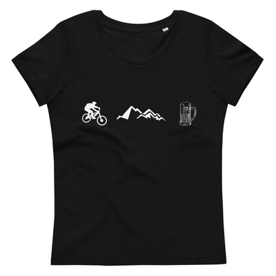 Radfahren, Berge und Bier - Damen Premium Organic T-Shirt fahrrad xxx yyy zzz 2XL