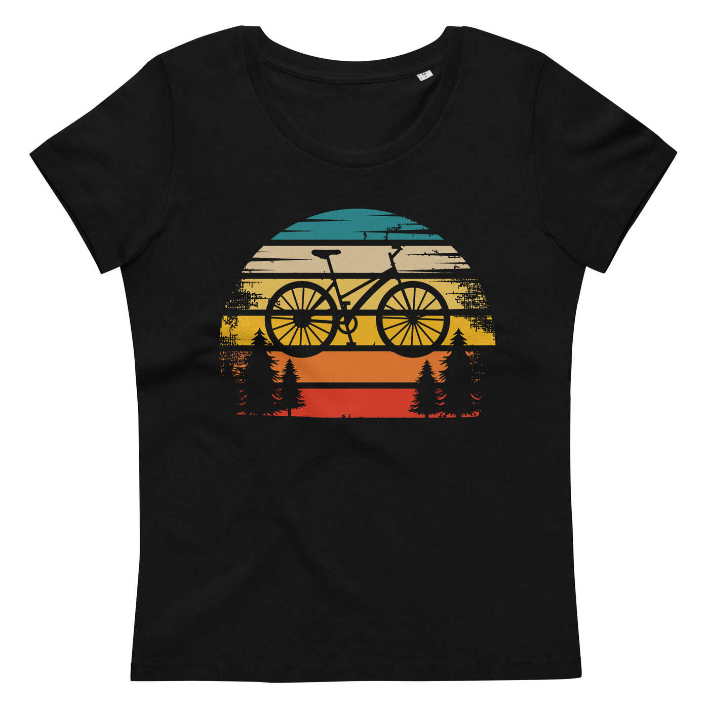 Retro Sonne und Fahrrad - Damen Premium Organic T-Shirt fahrrad xxx yyy zzz 2XL