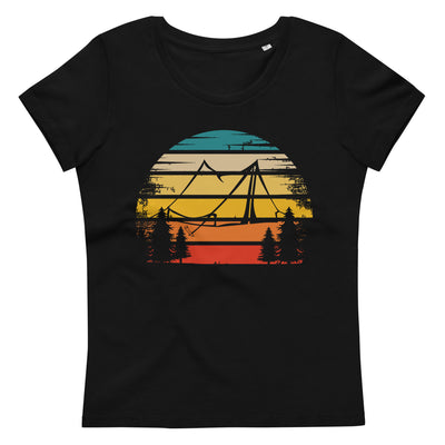Retro Sonne und Camping - Damen Premium Organic T-Shirt camping xxx yyy zzz 2XL