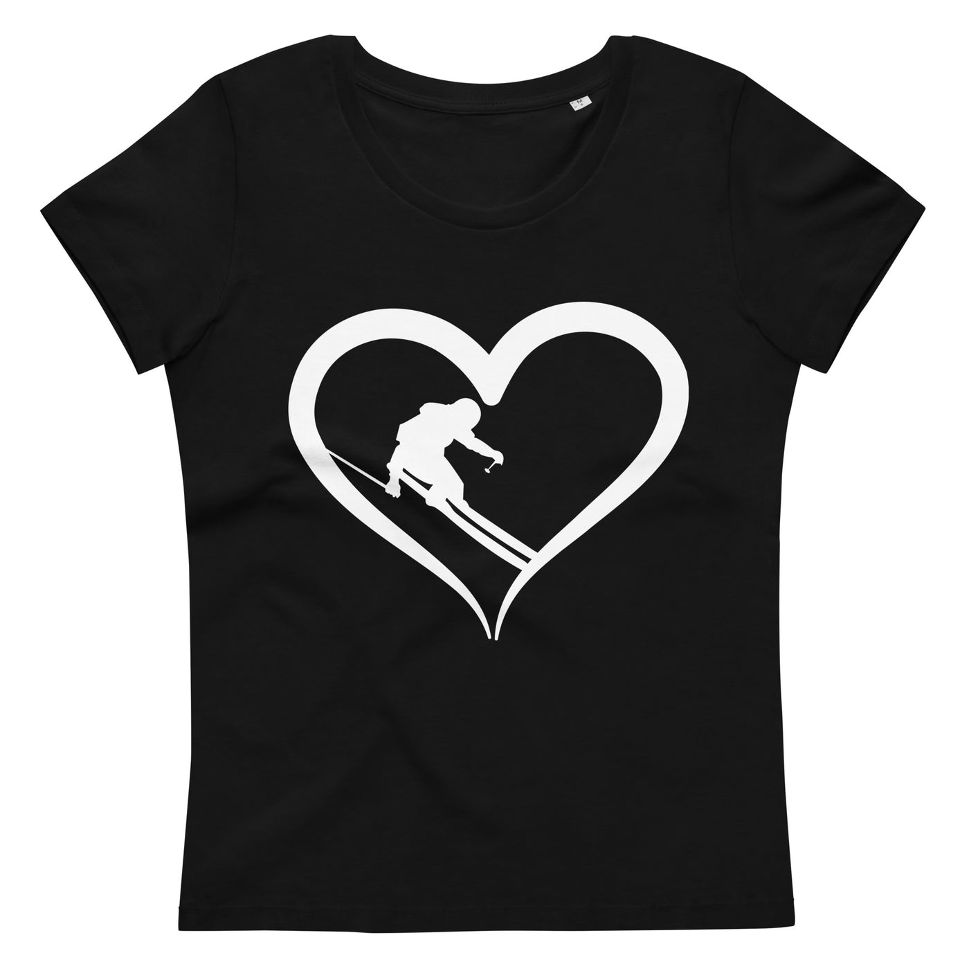 Skifahrer und Herz - - Damen Premium Organic T-Shirt klettern ski xxx yyy zzz 2XL