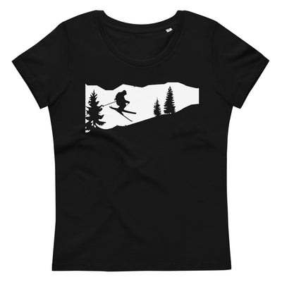 Skifahren - (51) - Damen Premium Organic T-Shirt klettern ski xxx yyy zzz 2XL
