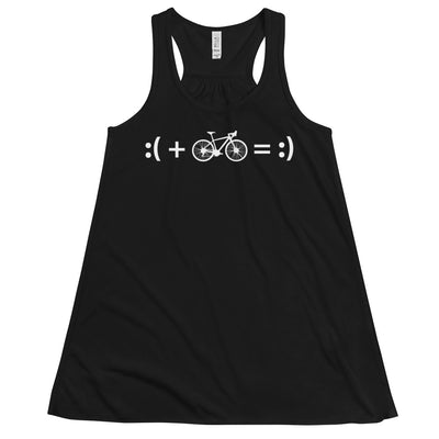 Emoji - Cycling - Damen Tanktop fahrrad Schwarz