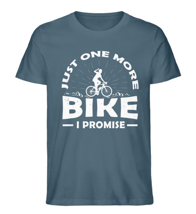 Just one more bike, i promise - Herren Premium Organic T-Shirt fahrrad Stargazer