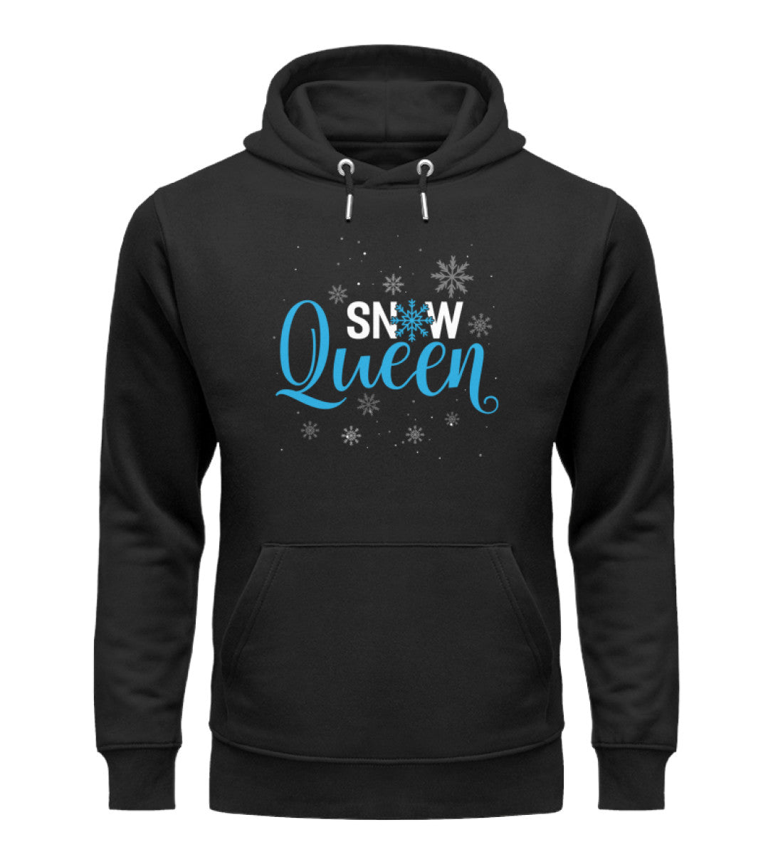 Snow Queen - Unisex Premium Organic Hoodie Schwarz