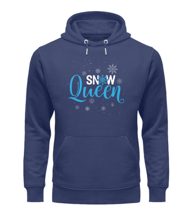Snow Queen - Unisex Premium Organic Hoodie Navyblau