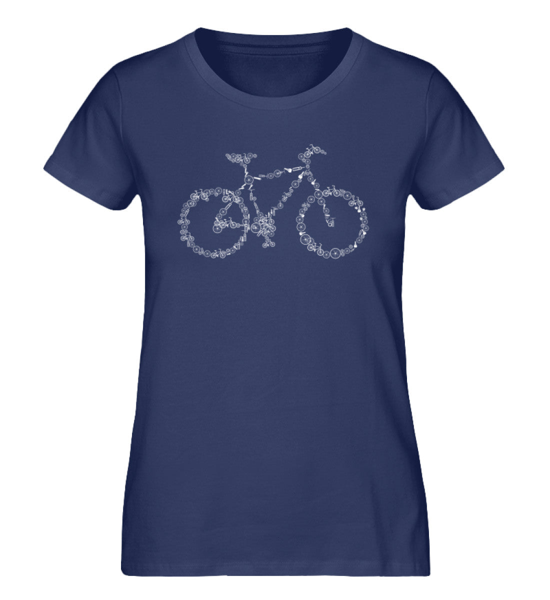 mountainbike t shirt damen Fahrrad Kollektiv - Damen Organic T-Shirt
