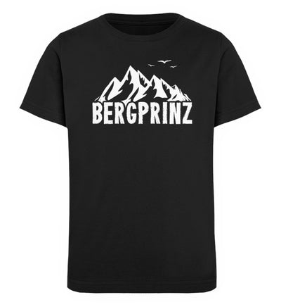 Bergprinz - Kinder Premium Organic T-Shirt berge Schwarz