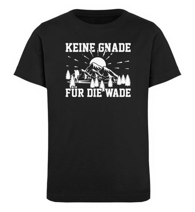 Keine Gnade für die Wade - Kinder Premium Organic T-Shirt wandern Schwarz