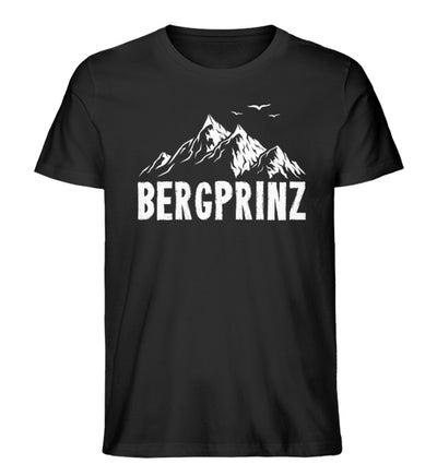Bergprinz - Herren Organic T-Shirt berge Schwarz