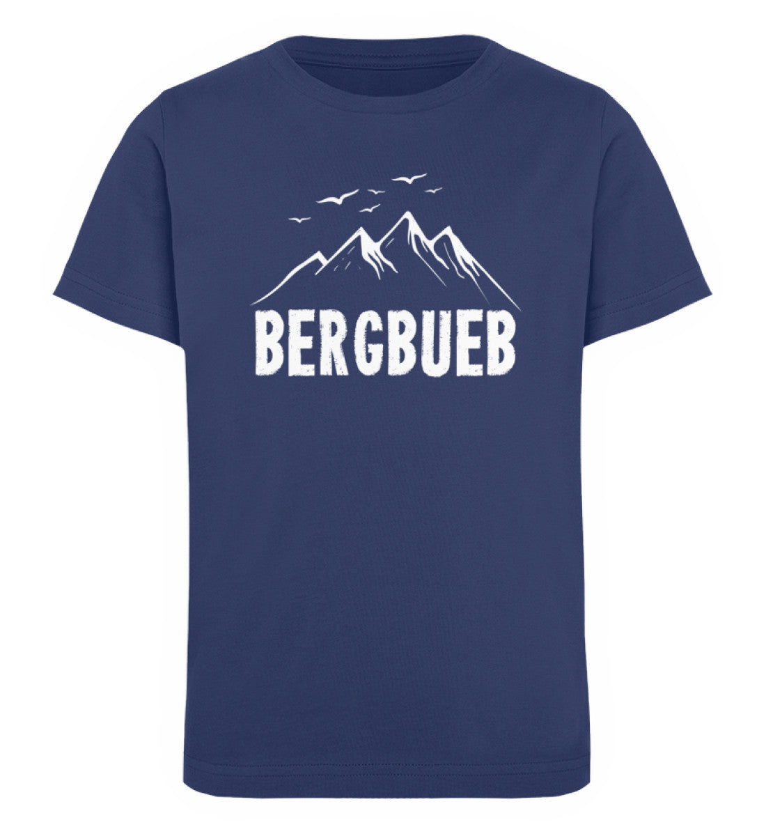Bergbueb - Kinder Premium Organic T-Shirt berge Navyblau