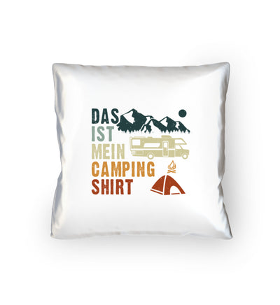 Das ist mein Camping Shirt - Kissen (40x40cm) camping mountainbike Default Title