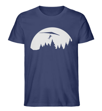 Hängegleiter - Herren Organic T-Shirt berge Navyblau