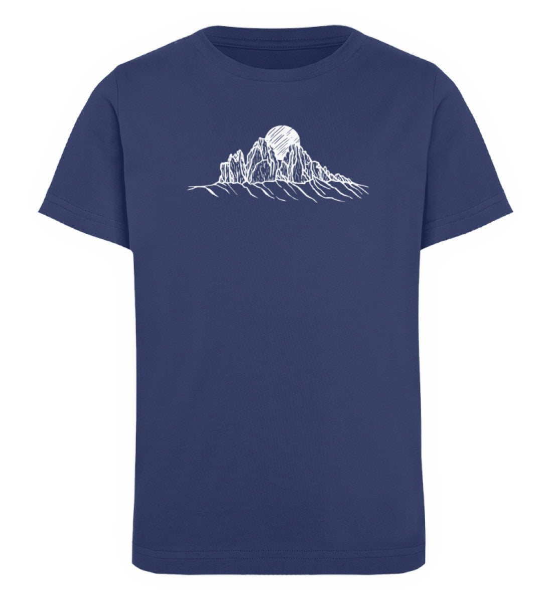 Drei Zinnen - Kinder Premium Organic T-Shirt berge wandern Navyblau