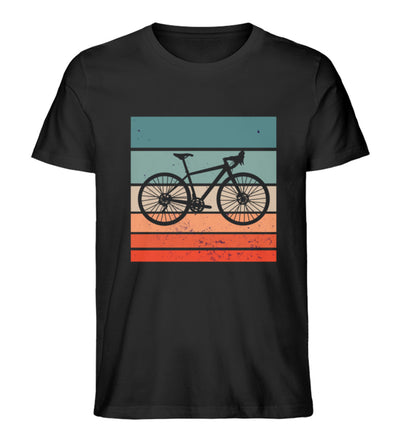 Vintage Fahrrad - Herren Premium Organic T-Shirt Schwarz