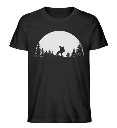 Berggeher - Herren Organic T-Shirt wandern Schwarz