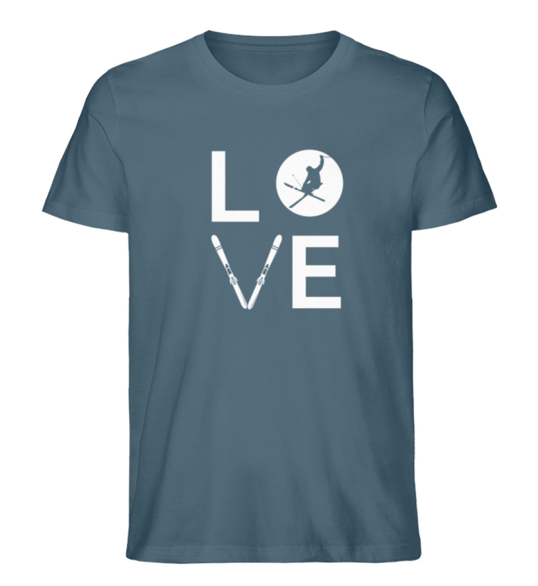 LOVE - Herren Premium Organic T-Shirt ski Stargazer