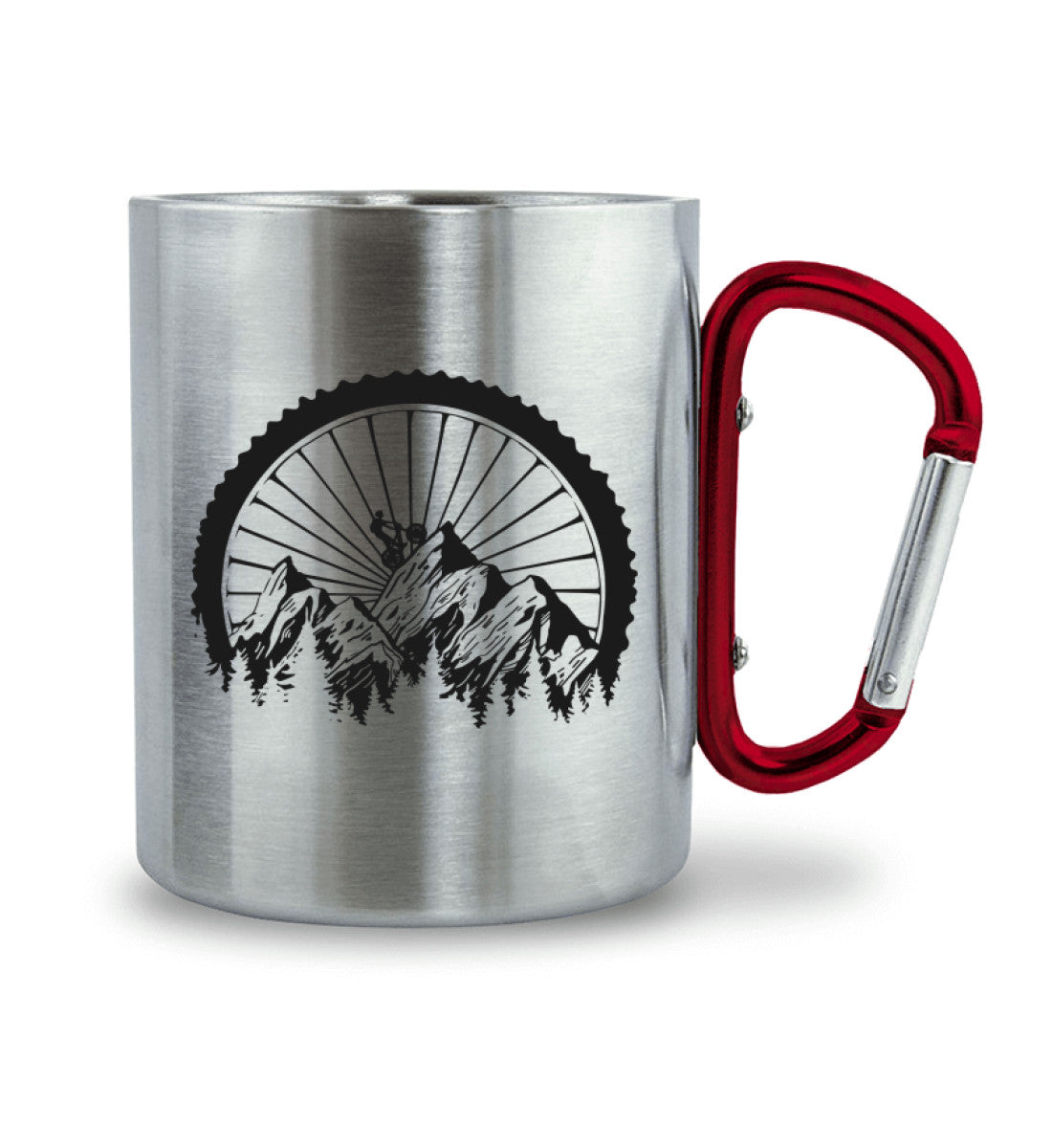 Mountainbike Geometrisch - Karabiner Tasse'