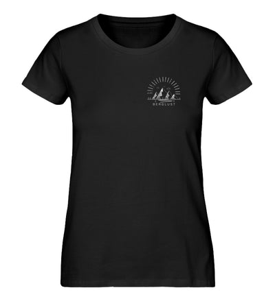 Logo - Damen Organic T-Shirt berge Schwarz