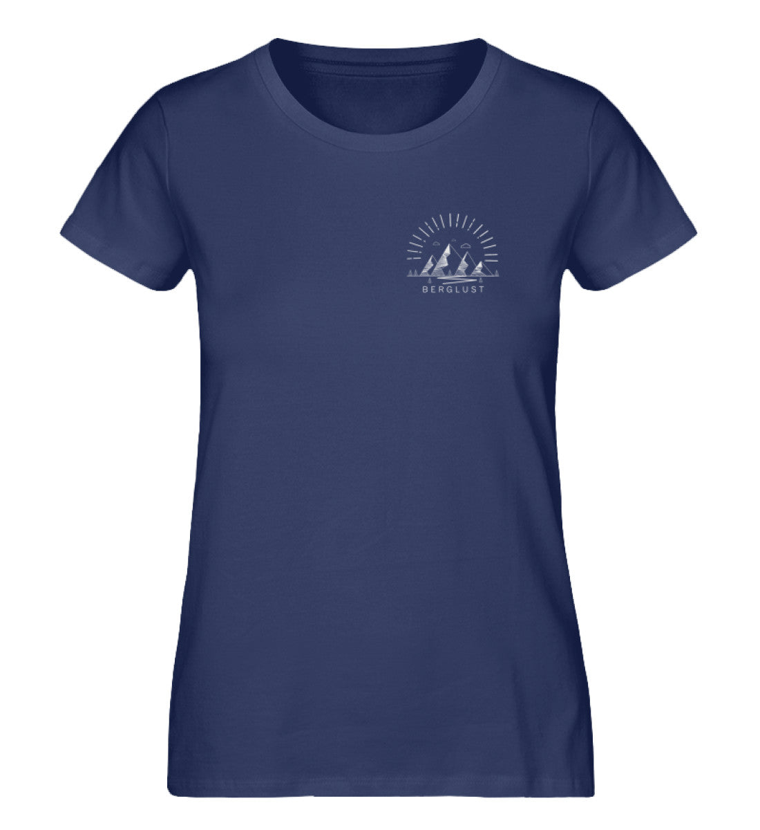 Logo - Damen Organic T-Shirt berge Navyblau