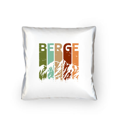 Berge - Vintage - Kissen (40x40cm) berge mountainbike Default Title