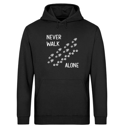 Never walk alone - Unisex Organic Hoodie-BERGLUST
