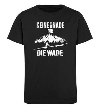 Keine Gnade - für die Wade - Kinder Premium Organic T-Shirt fahrrad mountainbike Schwarz