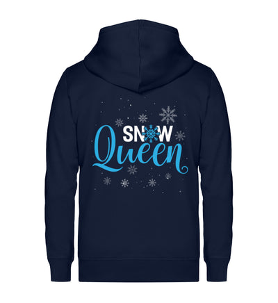 Snow Queen - (S.K) - Unisex Premium Organic Sweatjacke klettern Navyblau
