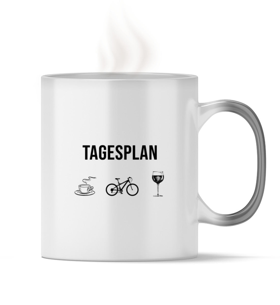 Tagesplan Kaffee, Fahrrad und Wein - Zauber Tasse fahrrad mountainbike Default Title