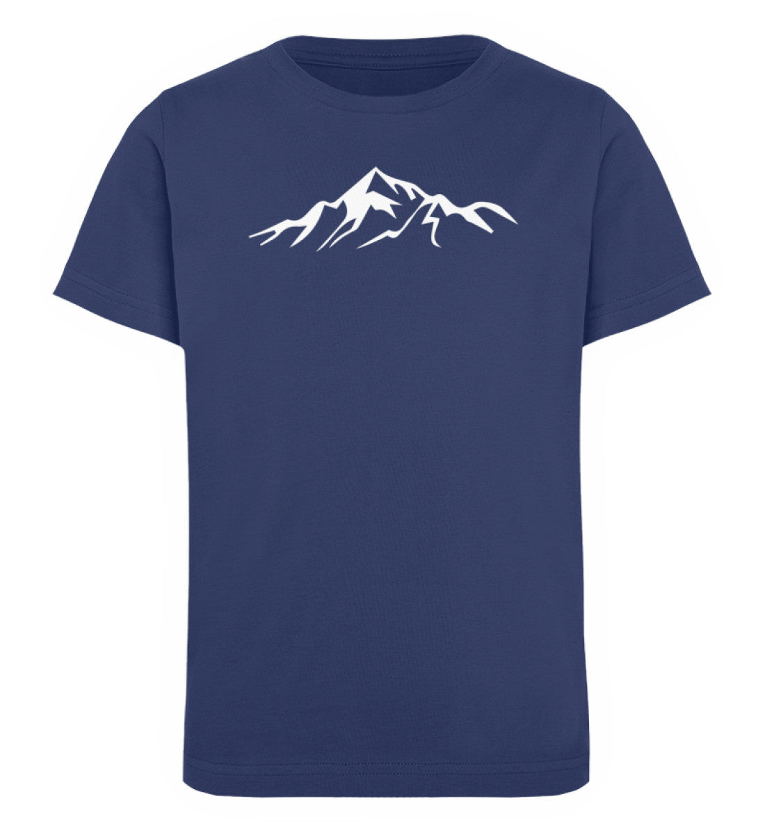 Gebirge - Kinder Premium Organic T-Shirt berge Navyblau