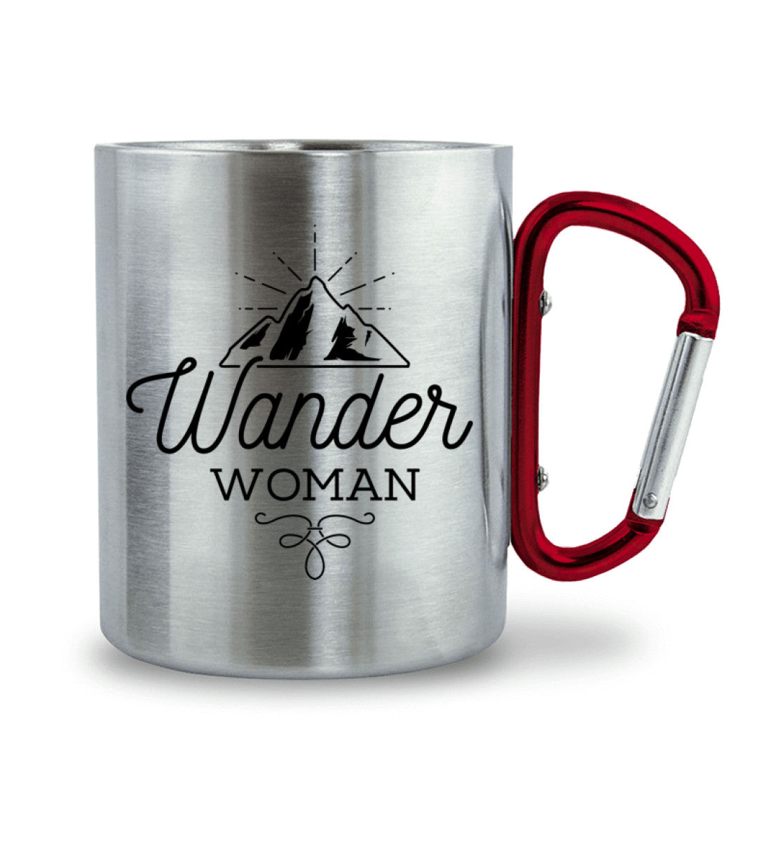 Wander Woman - Karabiner Tasse wandern 330ml