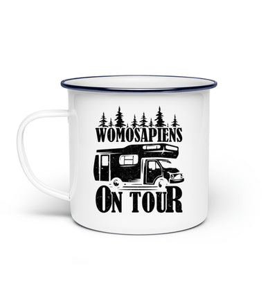 Womosapiens on Tour - Emaille Tasse camping Default Title