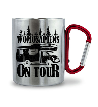 Womosapiens on Tour - Karabiner Tasse camping 330ml
