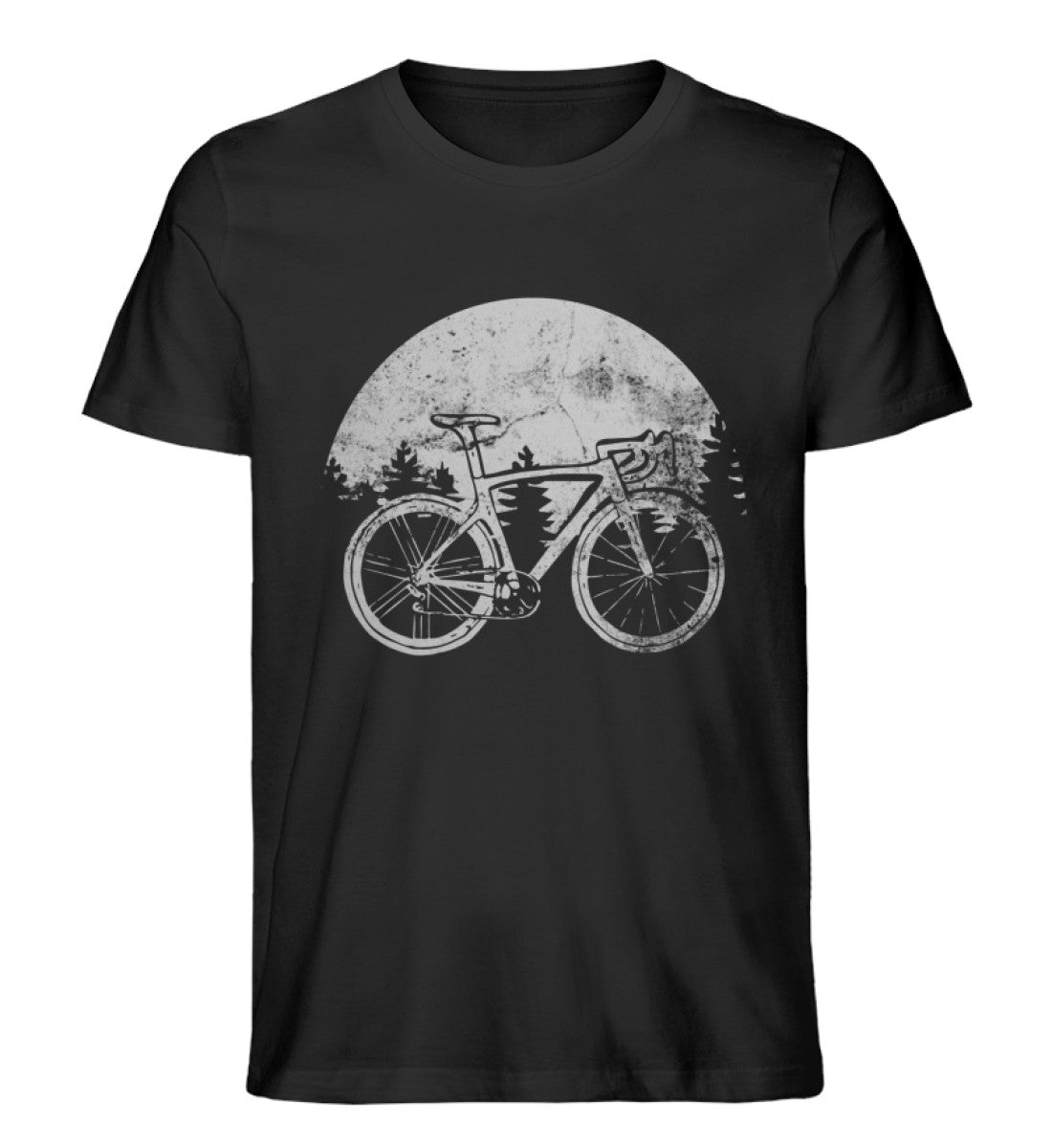 Fahrrad vintage - Herren Organic T-Shirt fahrrad Schwarz