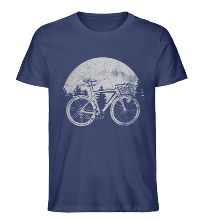 Fahrrad vintage - Herren Organic T-Shirt fahrrad Navyblau