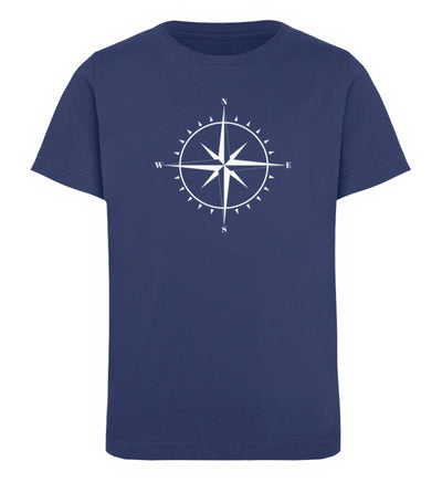 World Traveler - Kinder Premium Organic T-Shirt camping Navyblau
