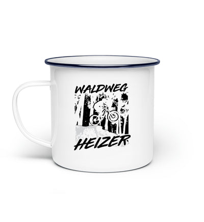 Waldweg Heizer - (F.W) - Emaille Tasse fahrrad wandern Default Title