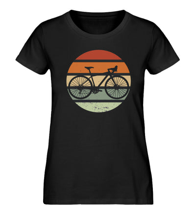 Fahrrad Vintage - Damen Premium Organic T-Shirt fahrrad Schwarz