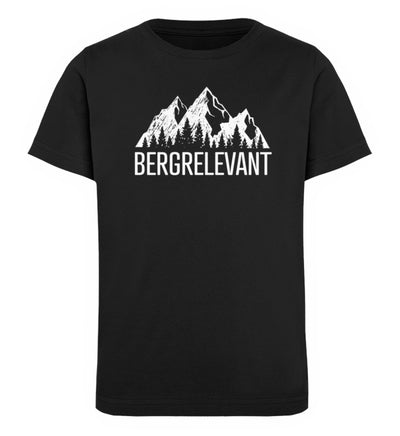 Bergrelevant - Kinder Premium Organic T-Shirt berge Schwarz