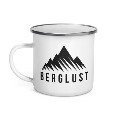 Berglust Logo - Emaille Tasse