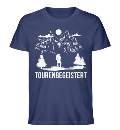 Tourenbegeisterung - Herren Organic T-Shirt-BERGLUST