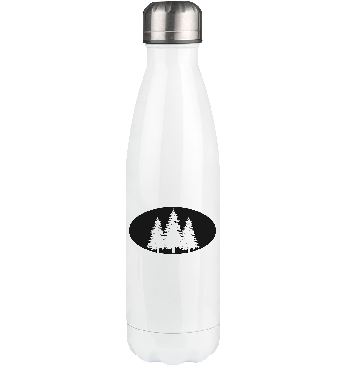 Semicircle and Trees - Edelstahl Thermosflasche camping UONP 500ml