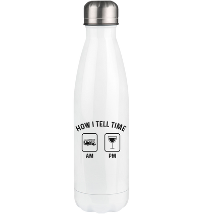 How I Tell Time Am Pm - Edelstahl Thermosflasche camping UONP 500ml