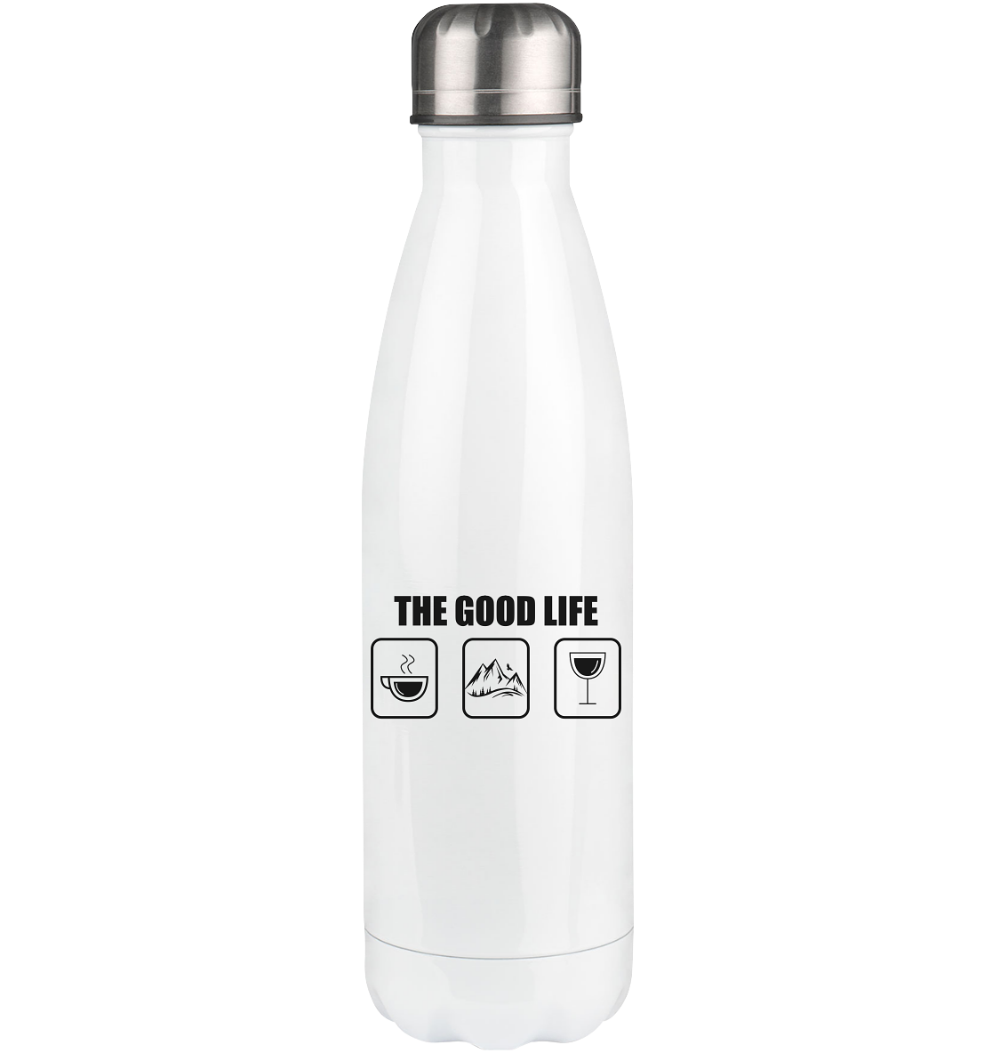 The Good Life - Edelstahl Thermosflasche berge 500ml