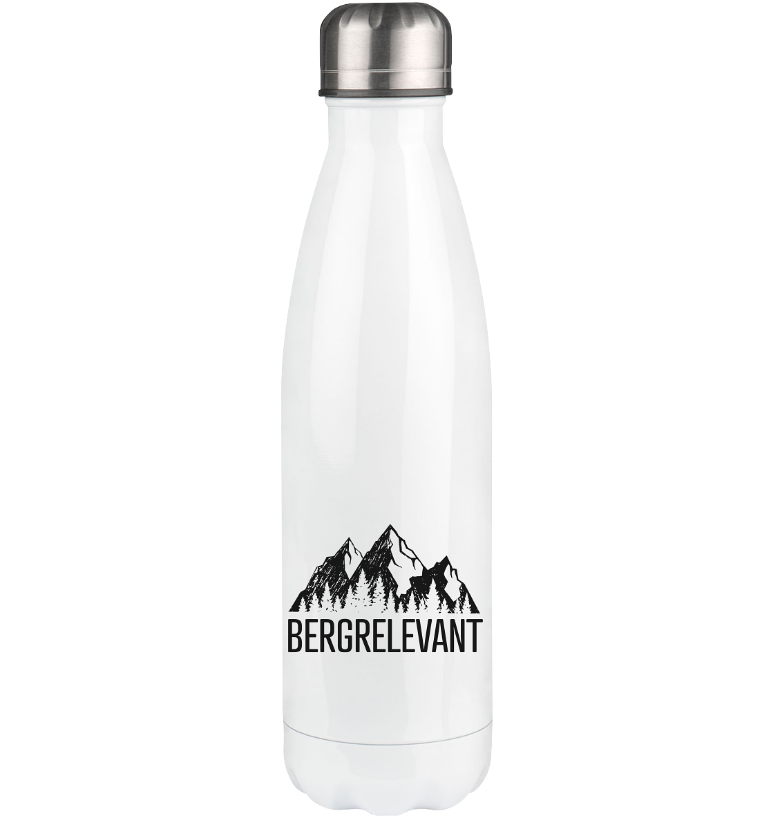 Bergrelevant - Edelstahl Thermosflasche berge 500ml