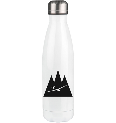 Triangle Mountain and Sailplane - Edelstahl Thermosflasche berge 500ml