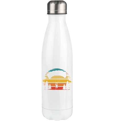 Retro Sun and Paragliding - Edelstahl Thermosflasche berge 500ml