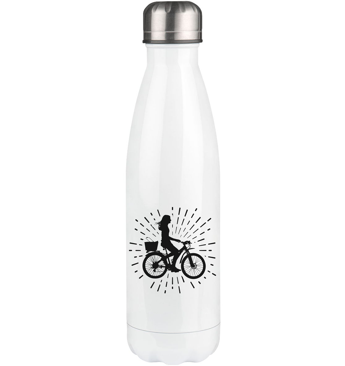 Firework and Cycling 2 - Edelstahl Thermosflasche fahrrad 500ml