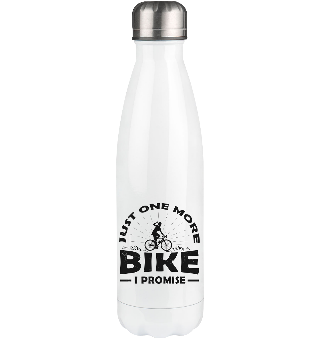 Just one more bike, i promise - Edelstahl Thermosflasche fahrrad 500ml