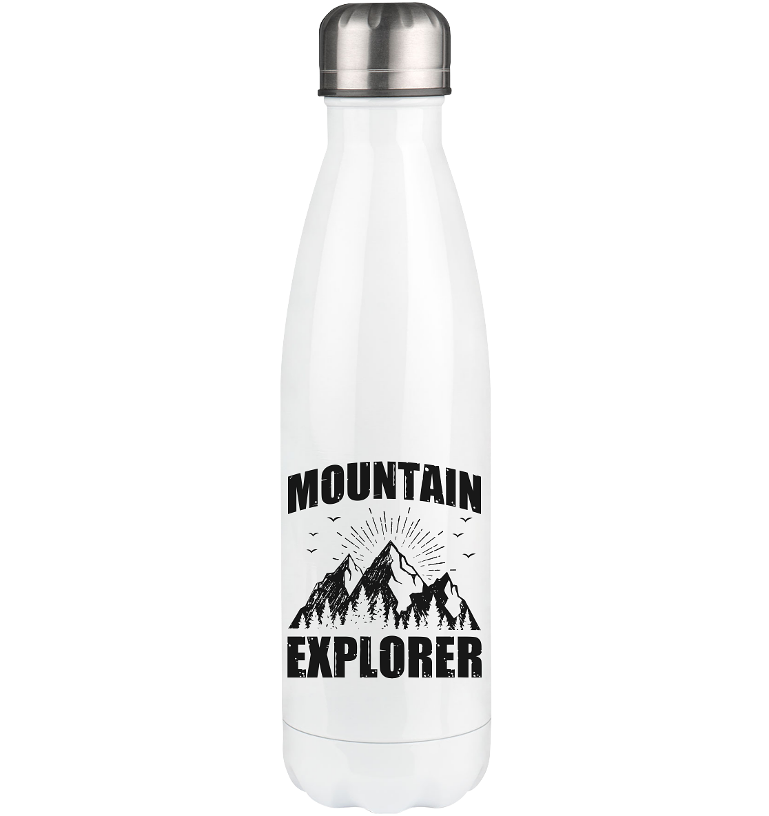Mountain Explorer - Edelstahl Thermosflasche berge 500ml