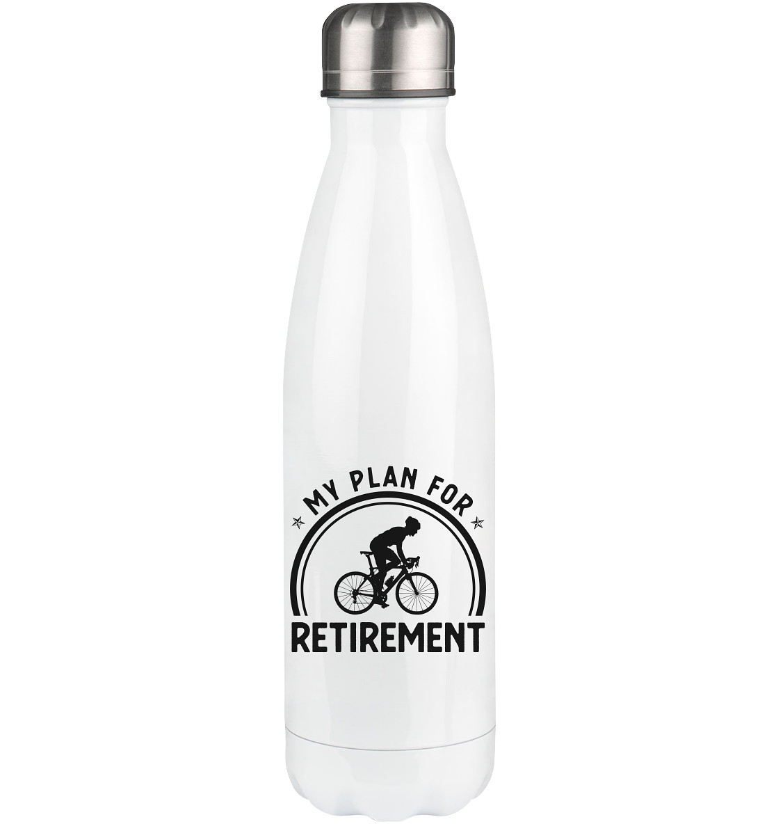 My Plan For Retirement 1 - Edelstahl Thermosflasche fahrrad 500ml